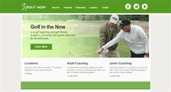 Desktop Screenshot of golfinthenow.com